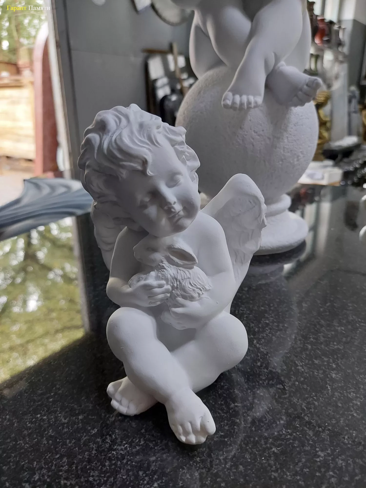 Ангел с зайцем маленький (№6)